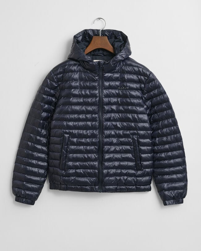 Blusão acolchoado leve e brilhante Teens