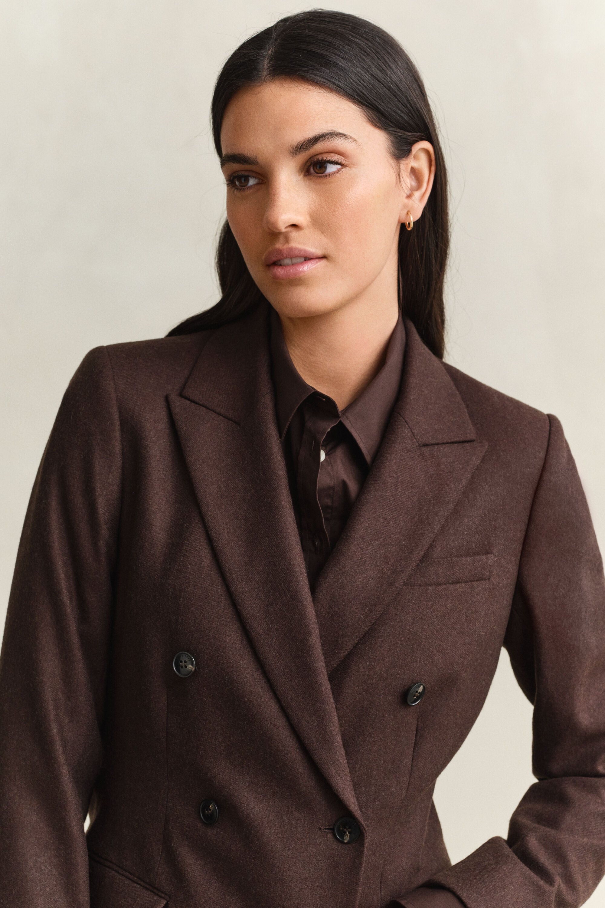 Blazer em flanela