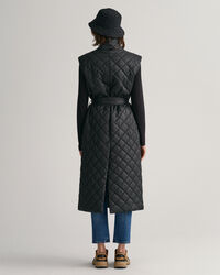 Colete acolchoado comprido