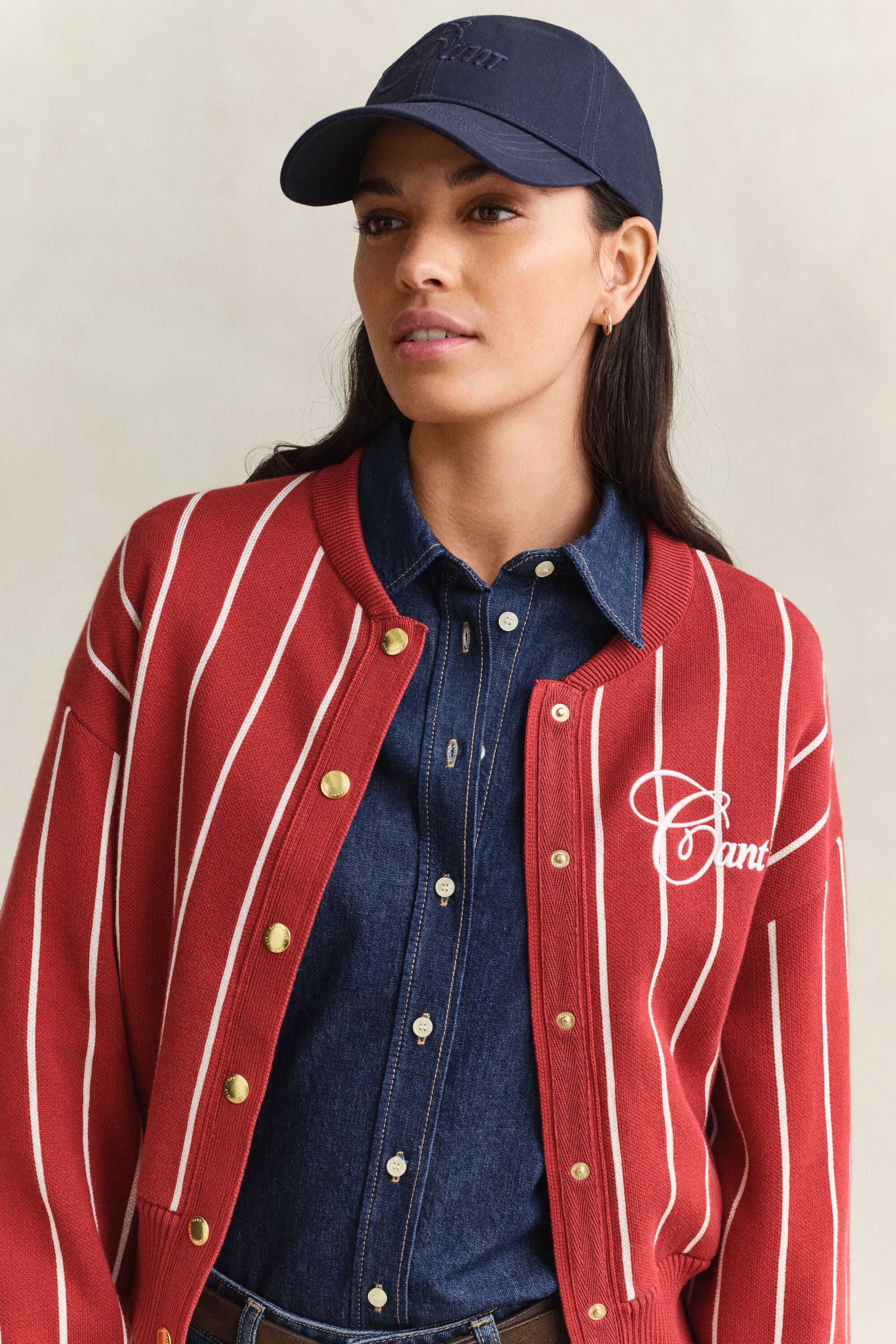 Gant Varsity Jacket em malha
