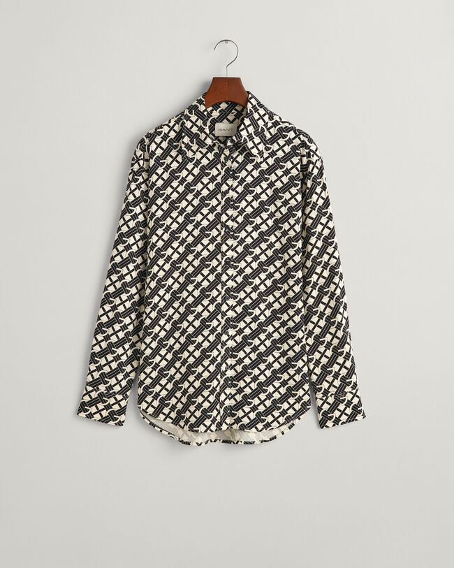 Camisa G Patterned relaxed fit