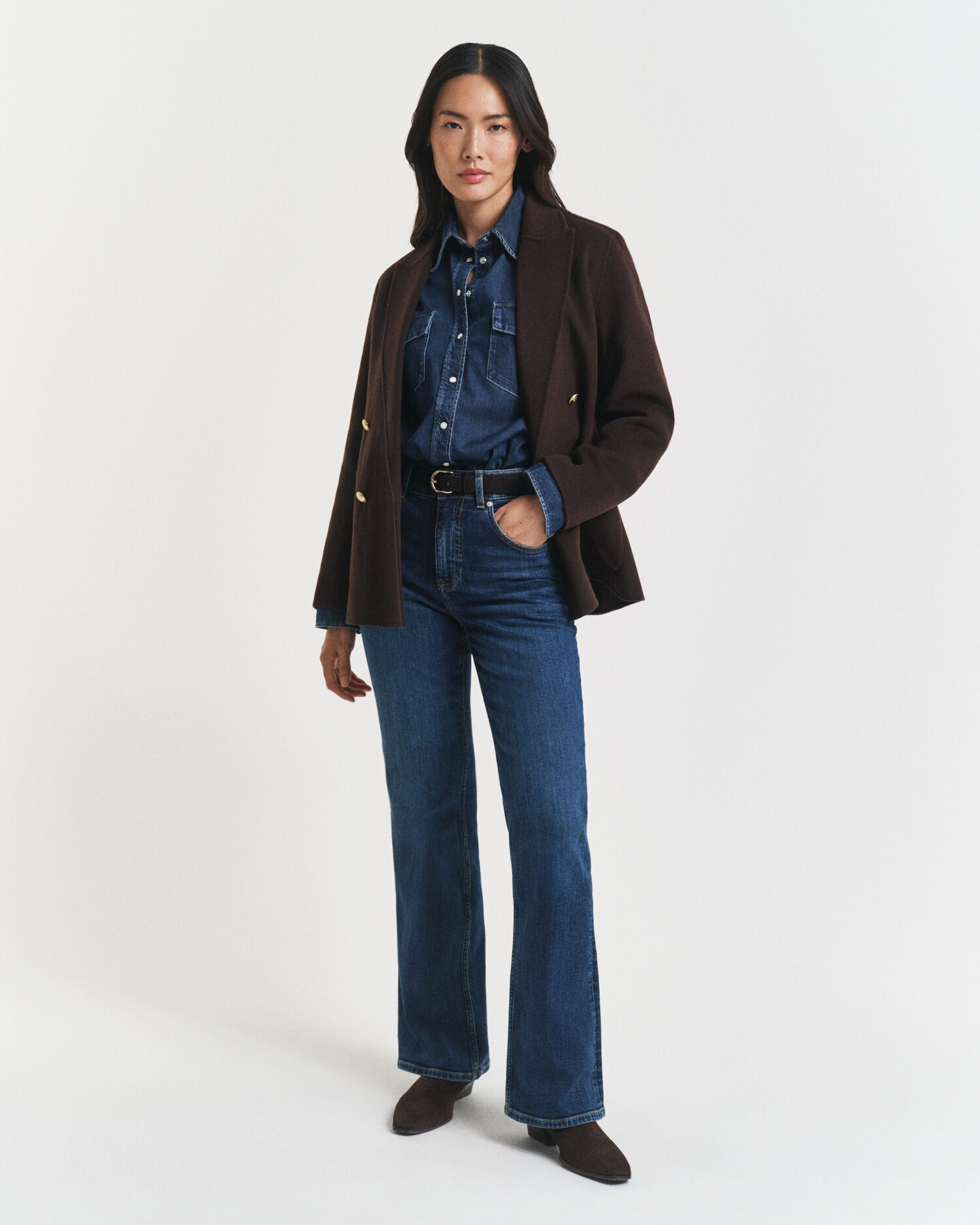 Blazer Club cosido à mão