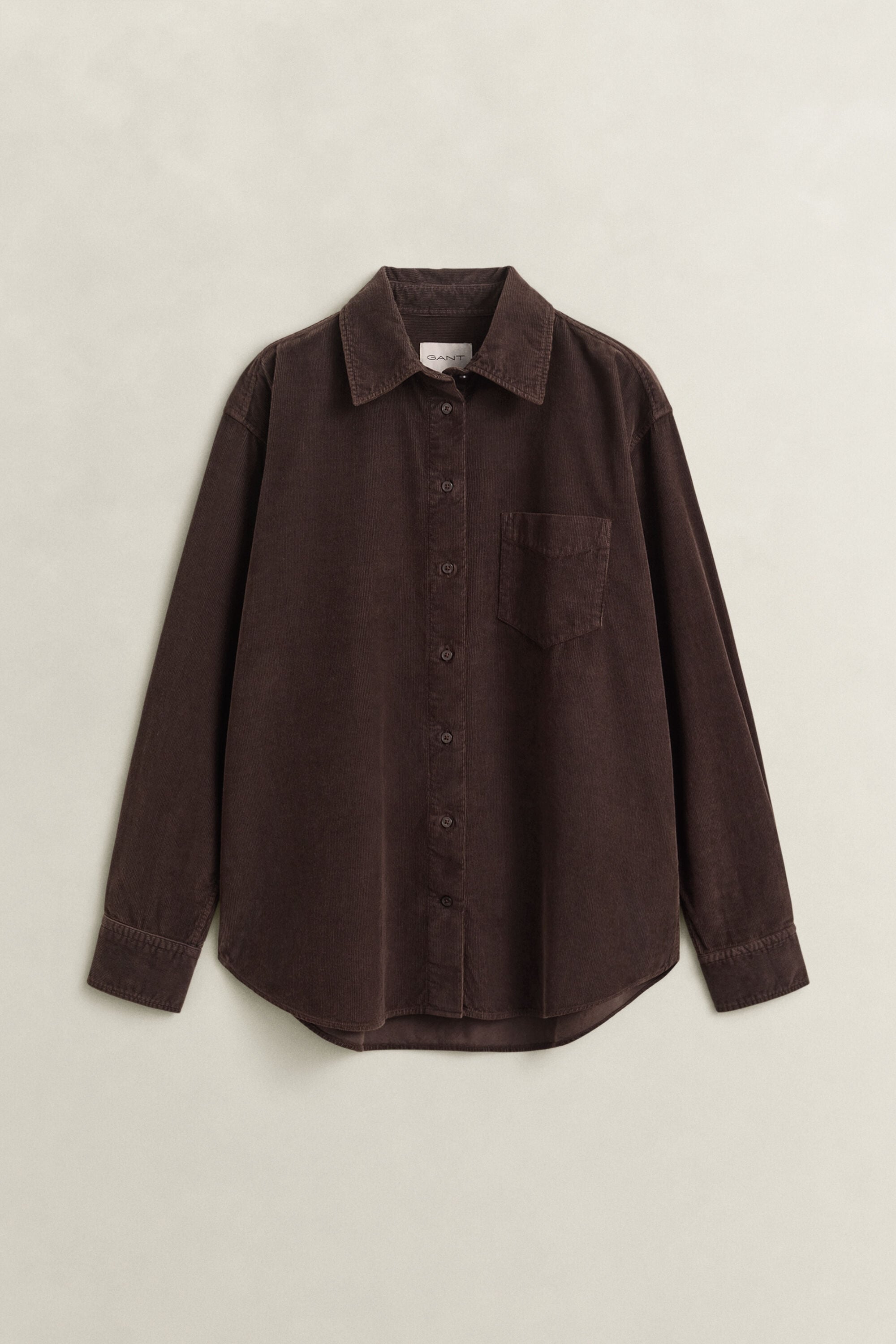 Camisa de bombazina relaxed fit