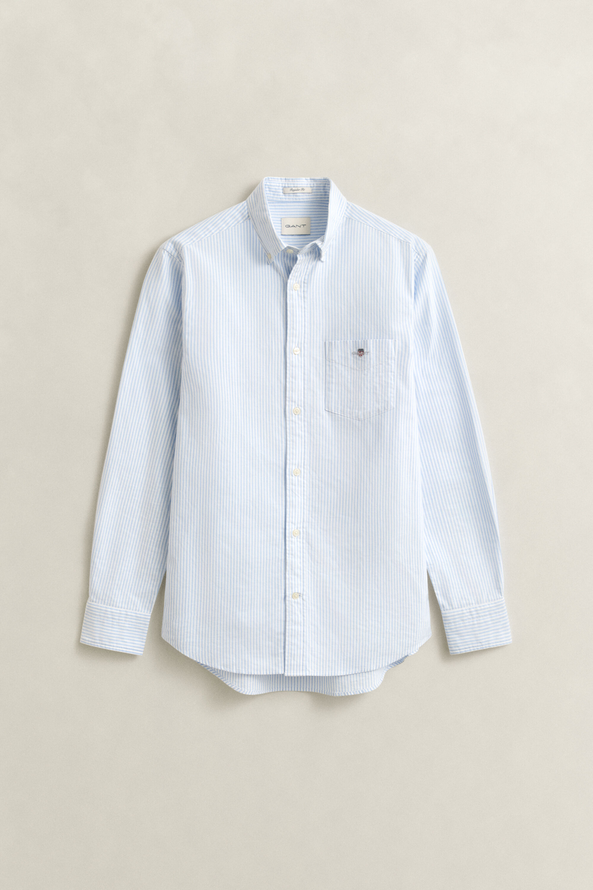 Camisa Oxford às riscas Classic regular fit