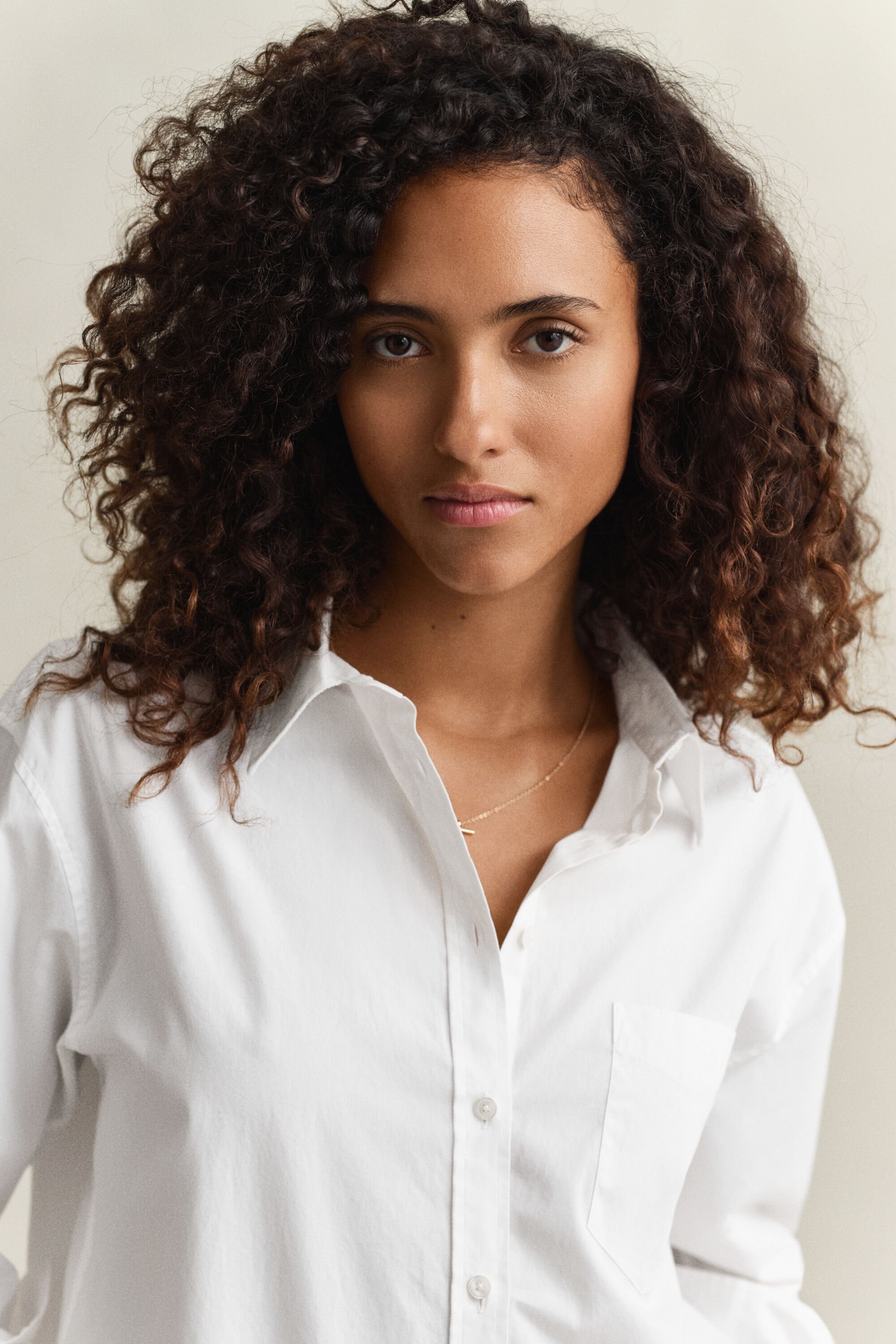 Camisa em popelina Classic relaxed fit