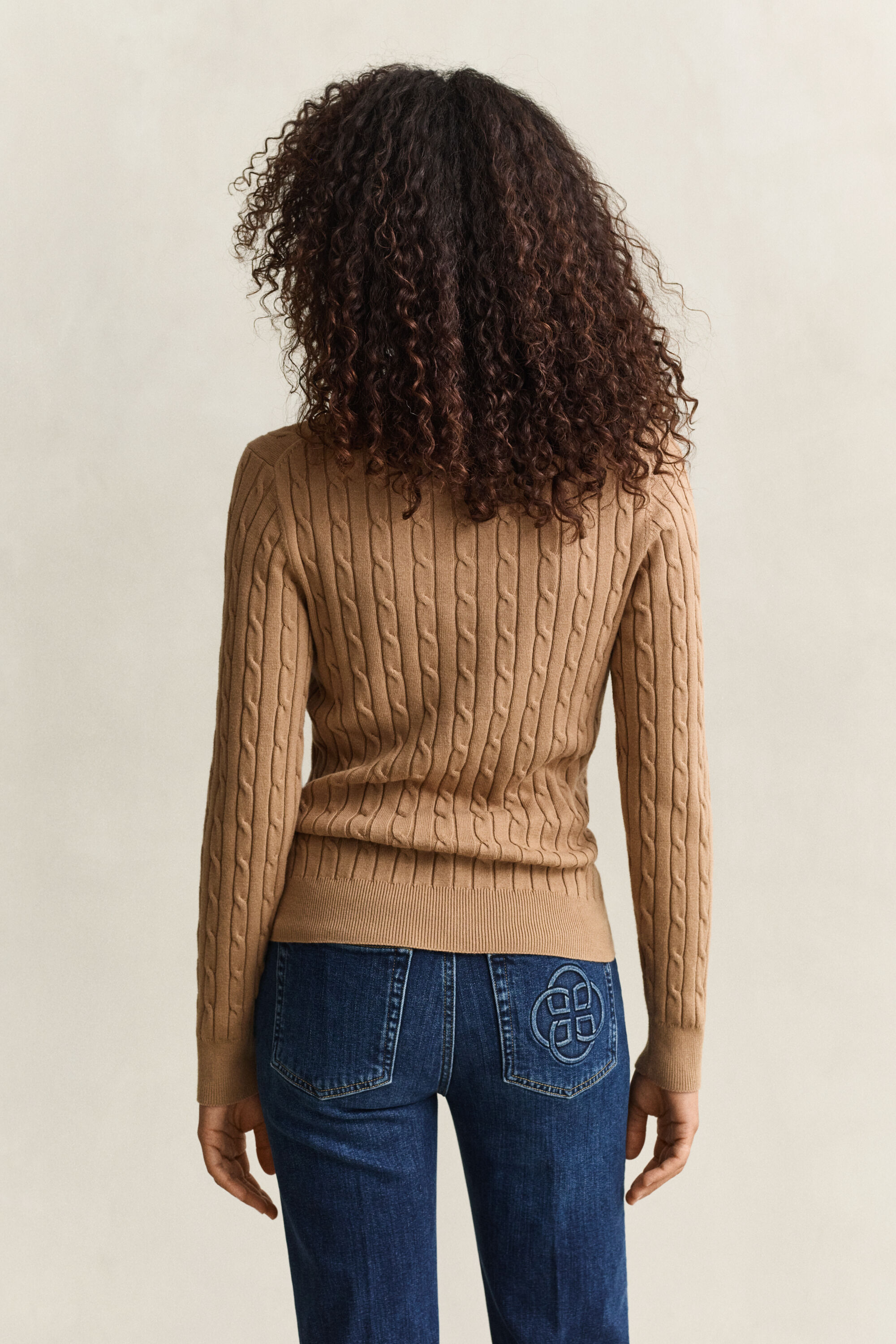 Camisola de malha entrançada Classic