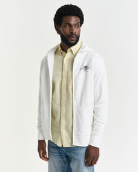 Sweatshirt com capuz e fecho Graphic