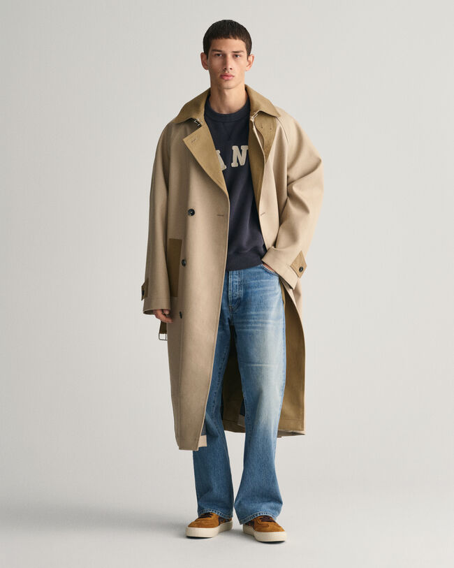 Gabardina reforçada