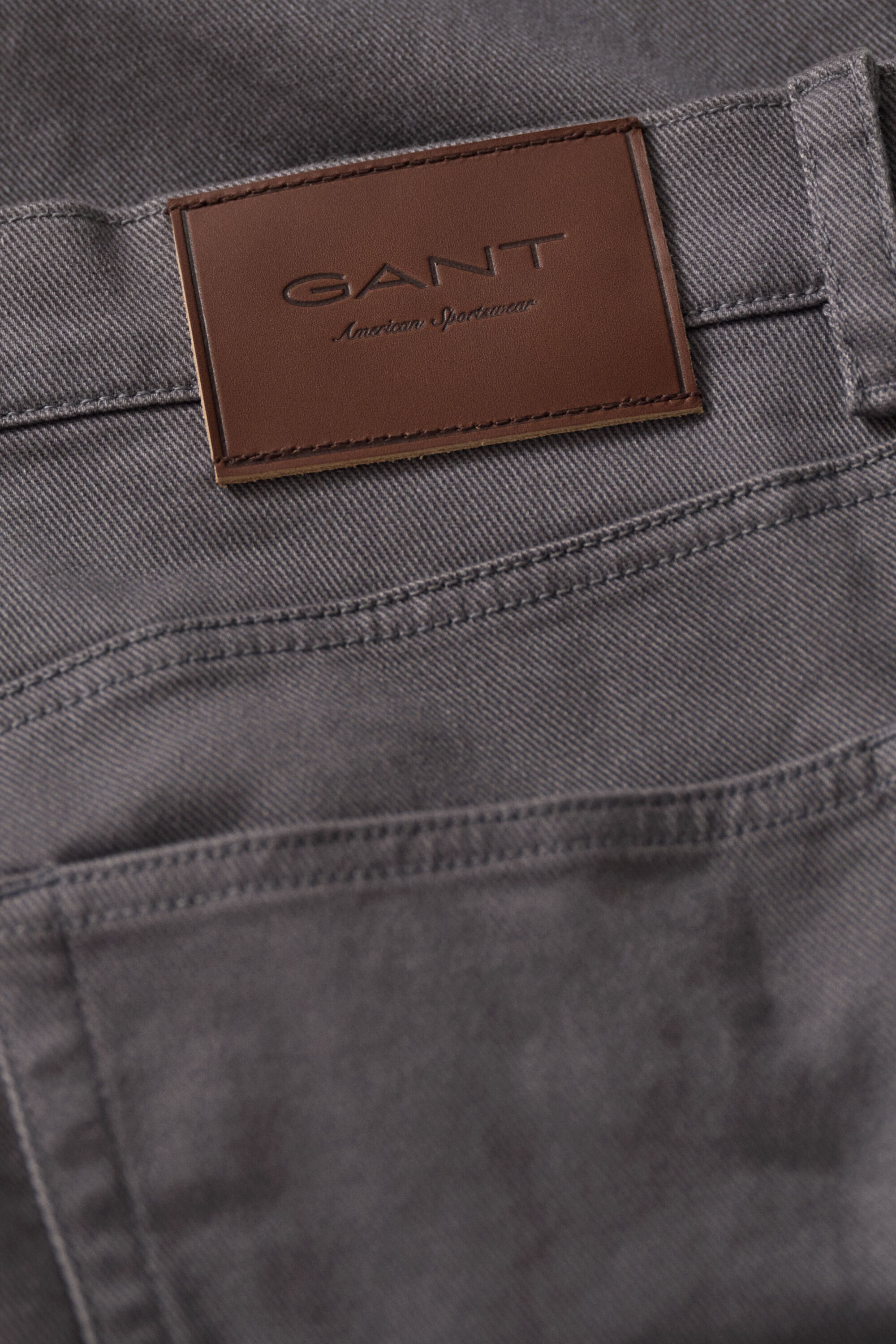 Calças de sarja slim fit