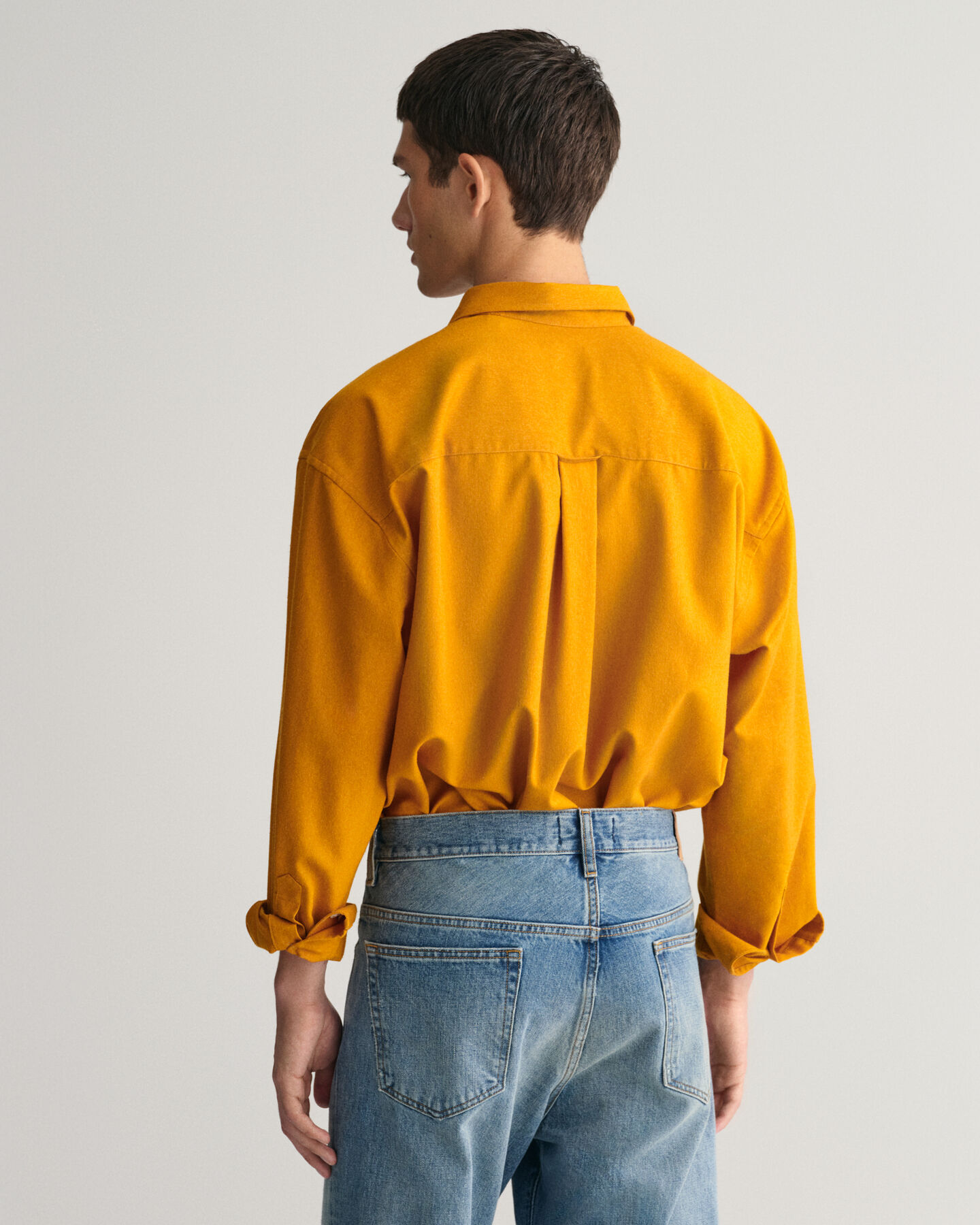 Camisa de seda Wool Nepps oversized