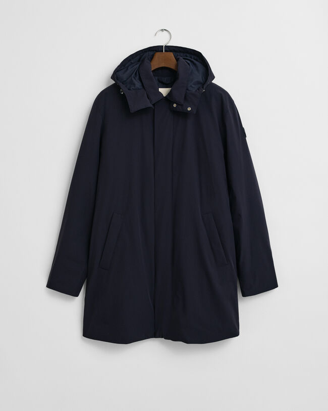 Gabardina acolchoada