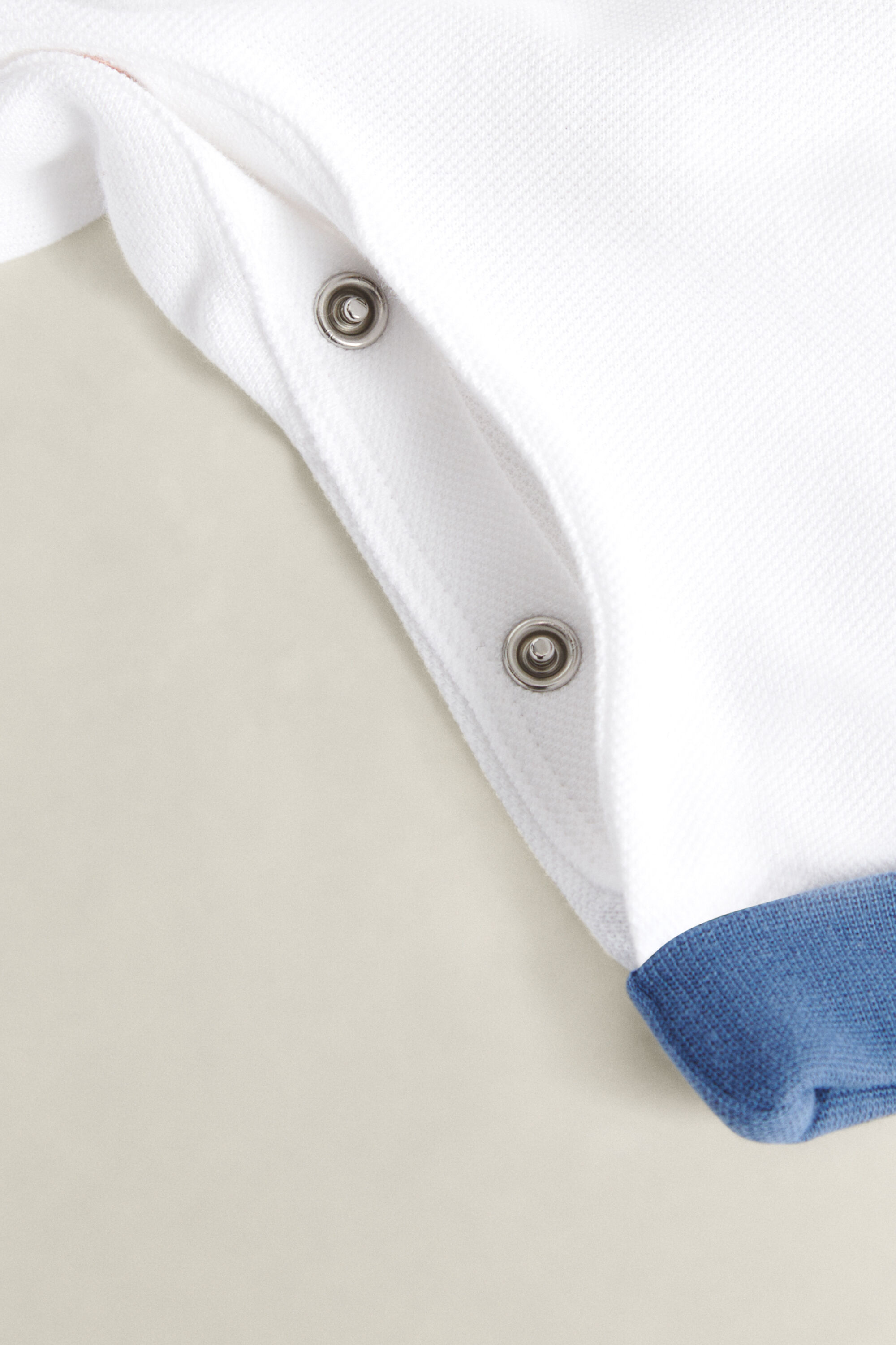 Macacão com colarinho de polo Baby Boys