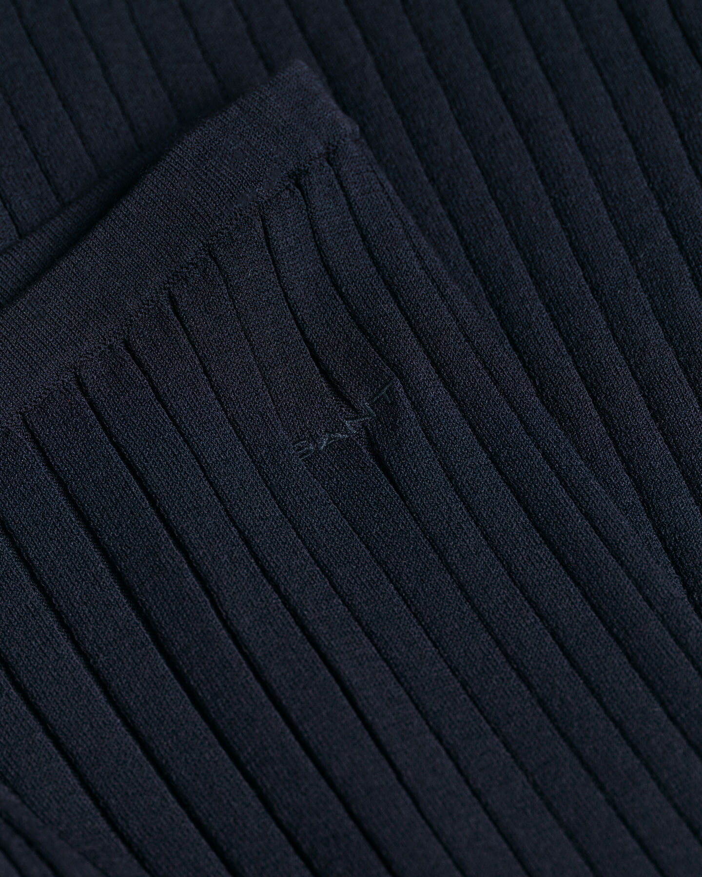 Calças de perna larga em malha canelada Teen Girls