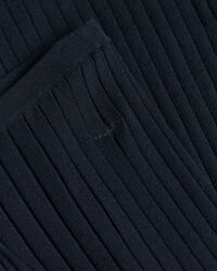 Calças de perna larga em malha canelada Teen Girls