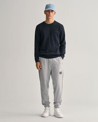 Pulover com decote redondo Cotton Flamme