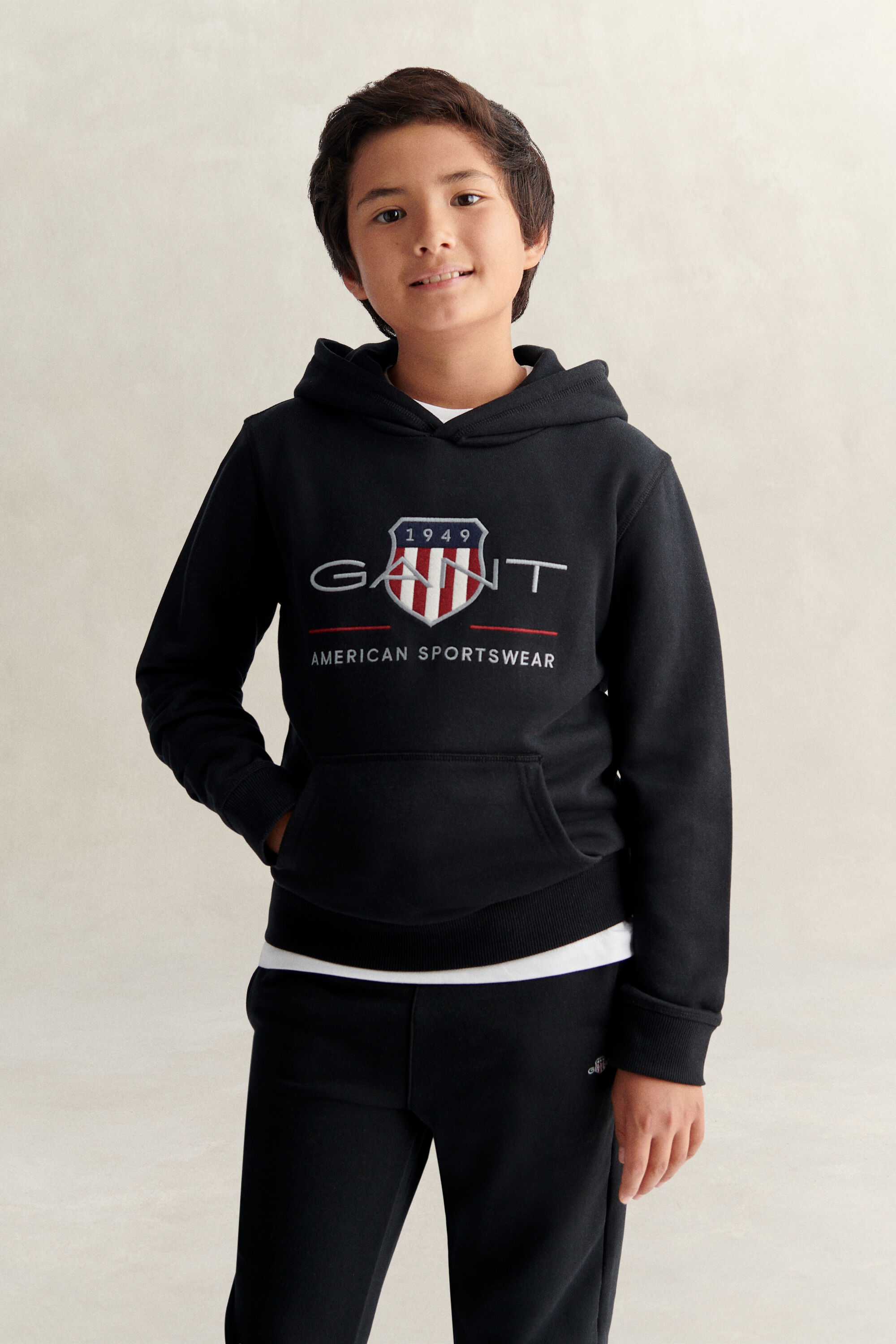 Sweatshirt com capuz Archive Shield Teens
