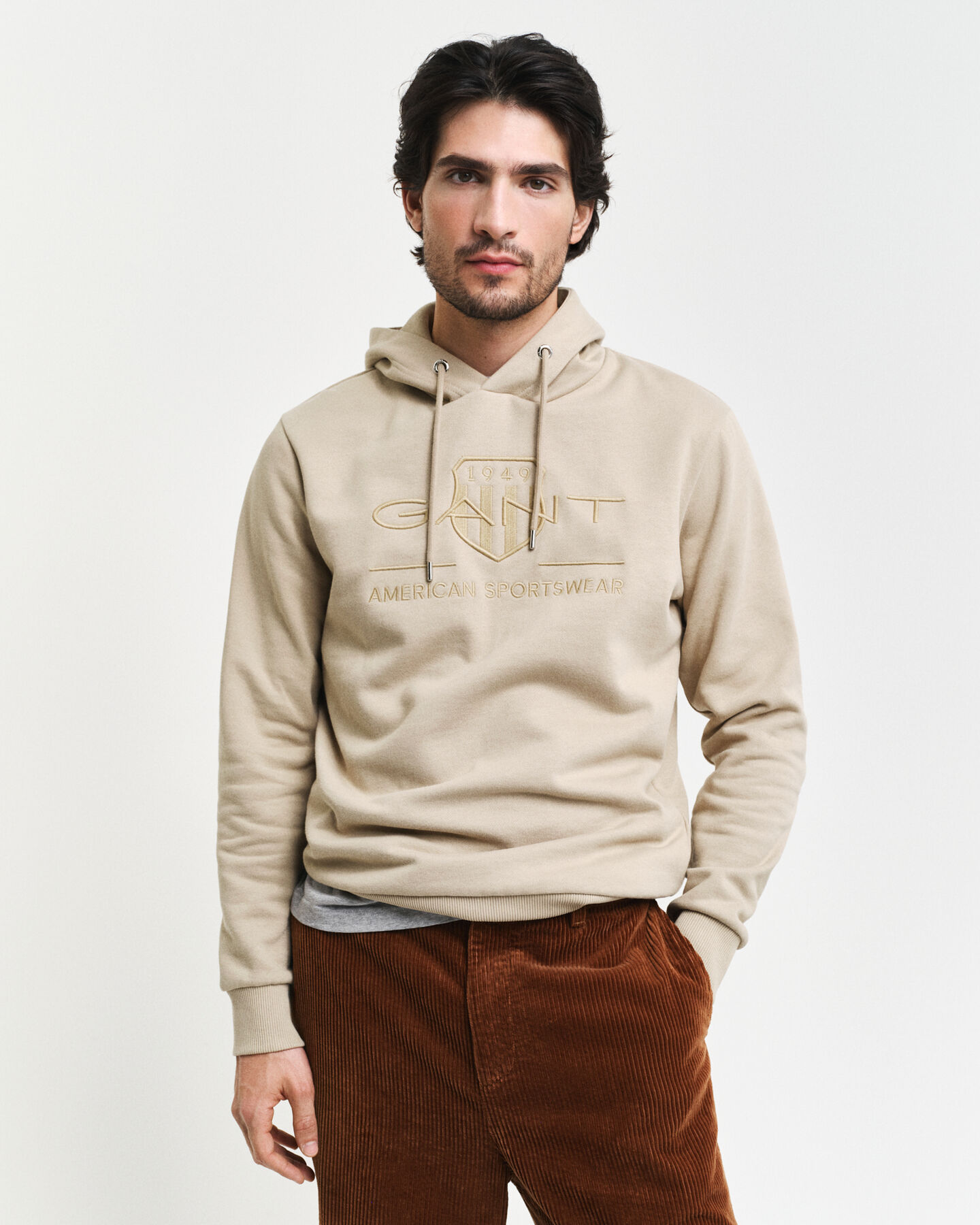 Sweatshirt com capuz Tonal Shield