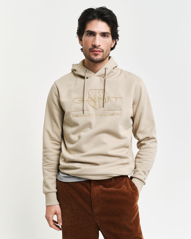 Sweatshirt com capuz Tonal Shield