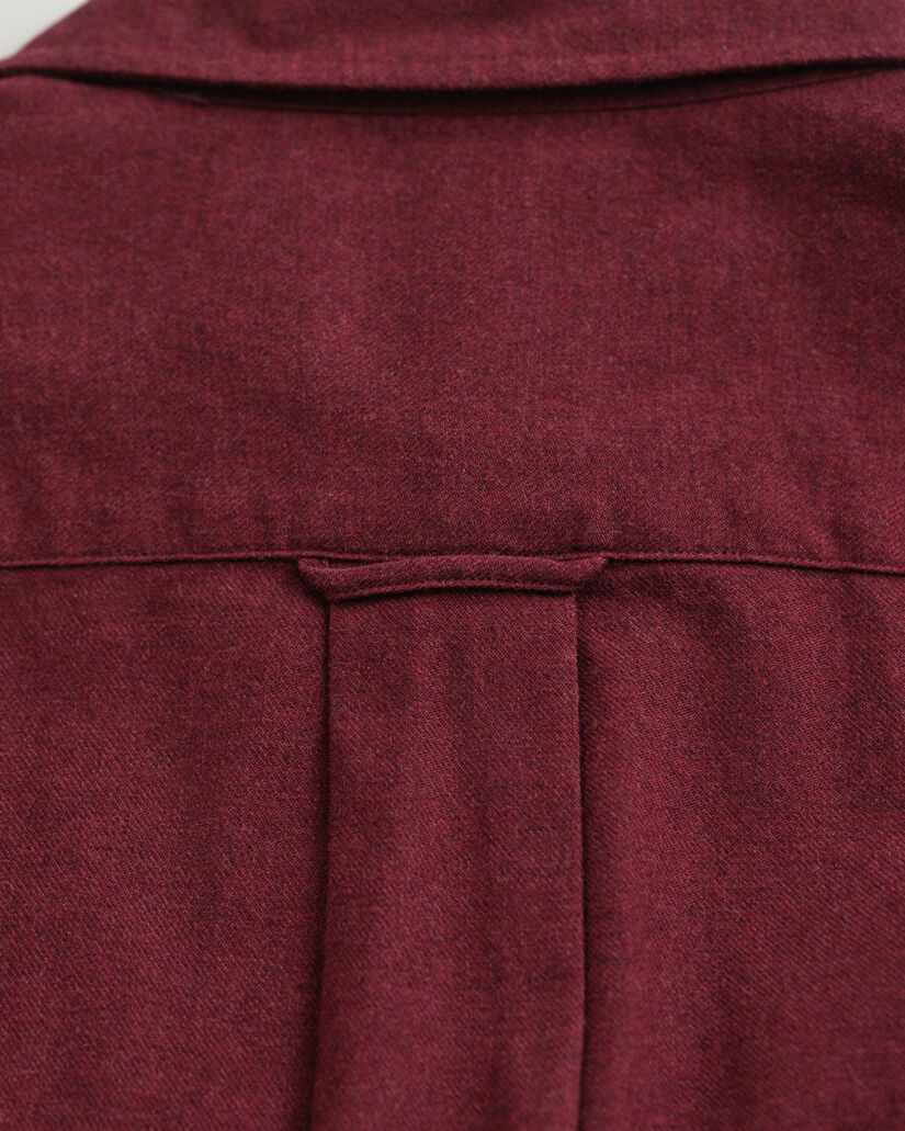 Camisa de flanela mesclada regular fit