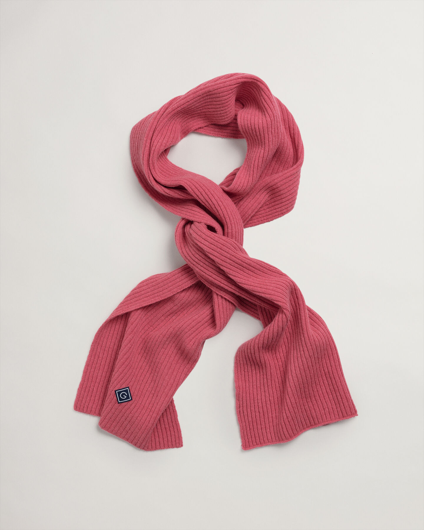 Cachecol em malha canelada