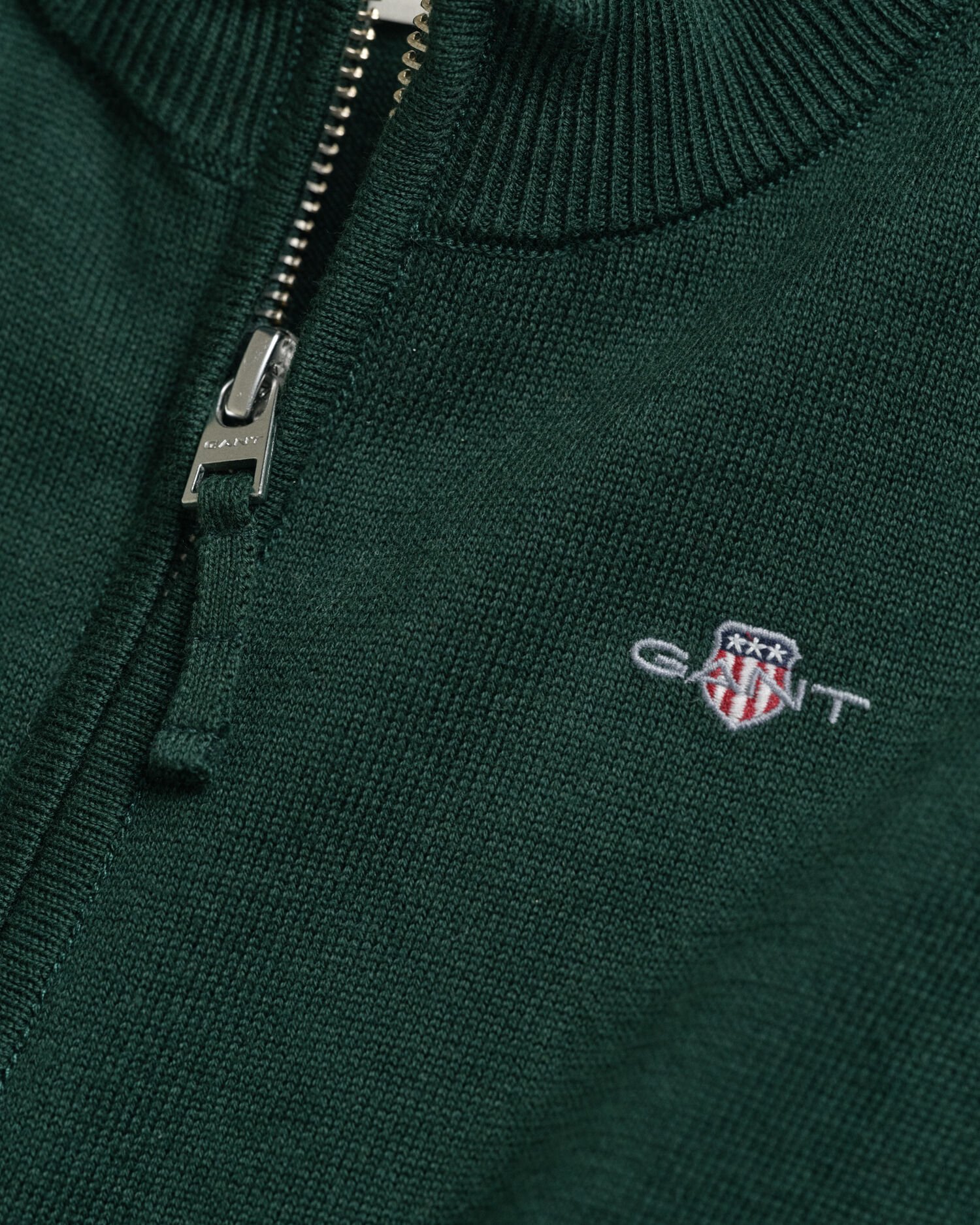 Casaco de malha de algodão com fecho de correr Shield Kids