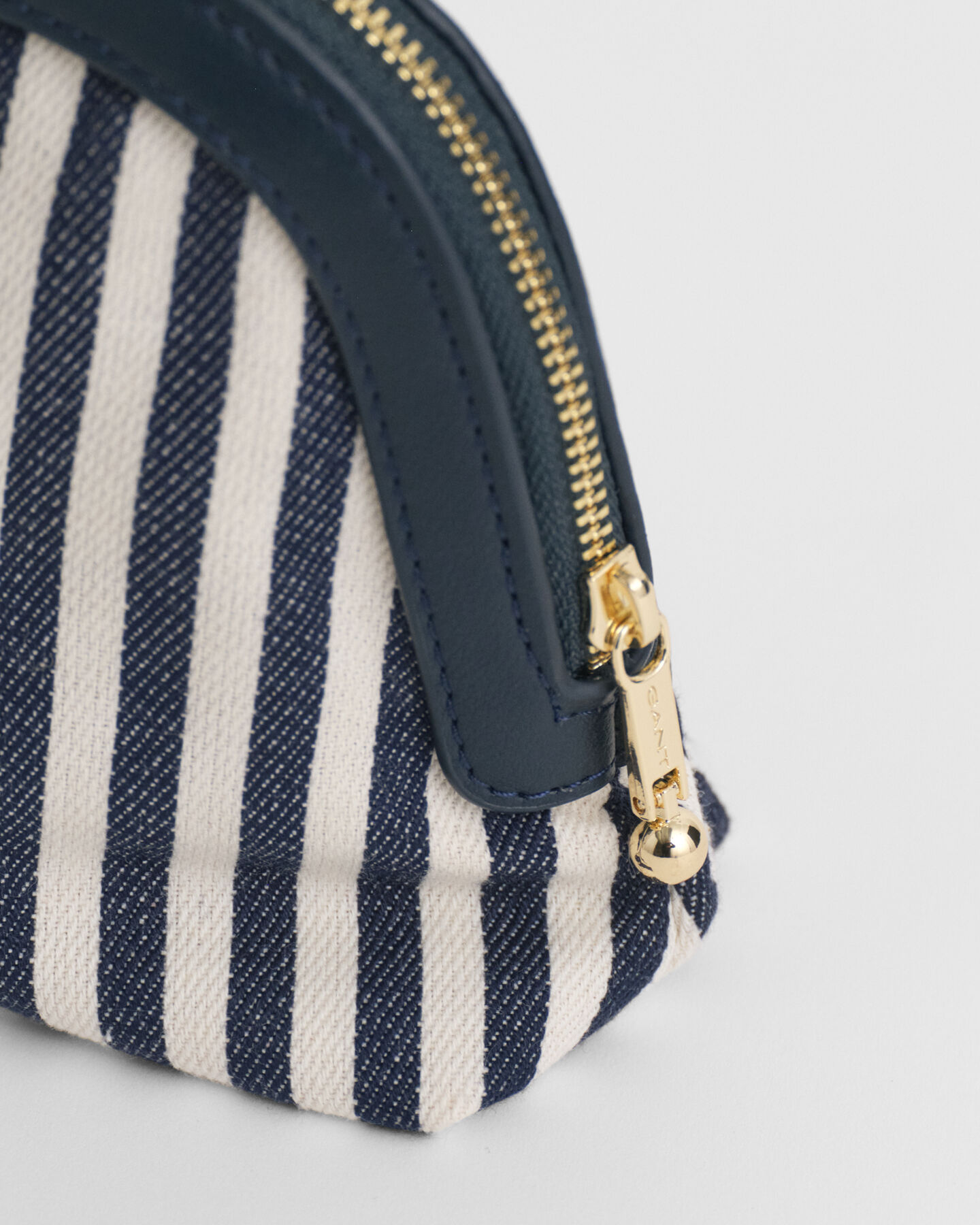 Bolsa de maquilhagem às riscas Hickory