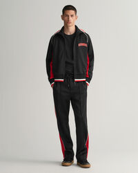 Blusão de fato de treino com bloco de cor