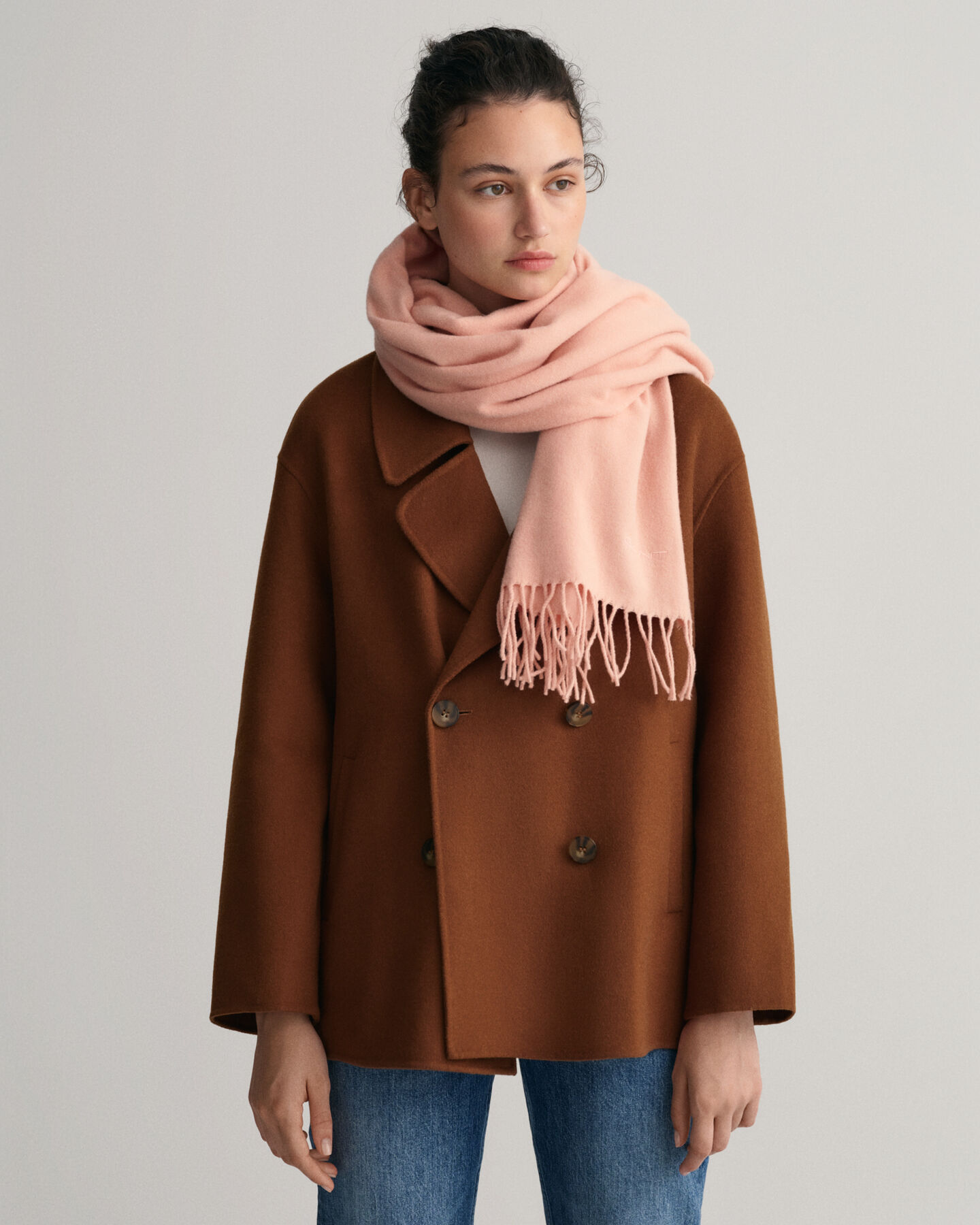 Cachecol em lã Solid