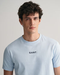 T-shirt com pequeno logótipo GANT Contrast