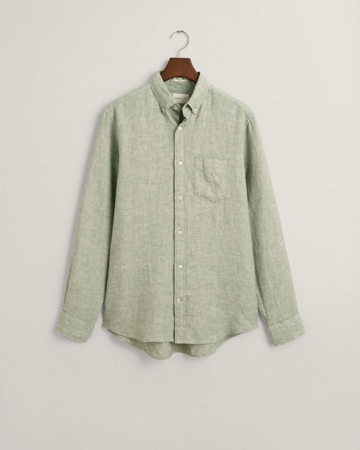 Camisa de linho regular fit