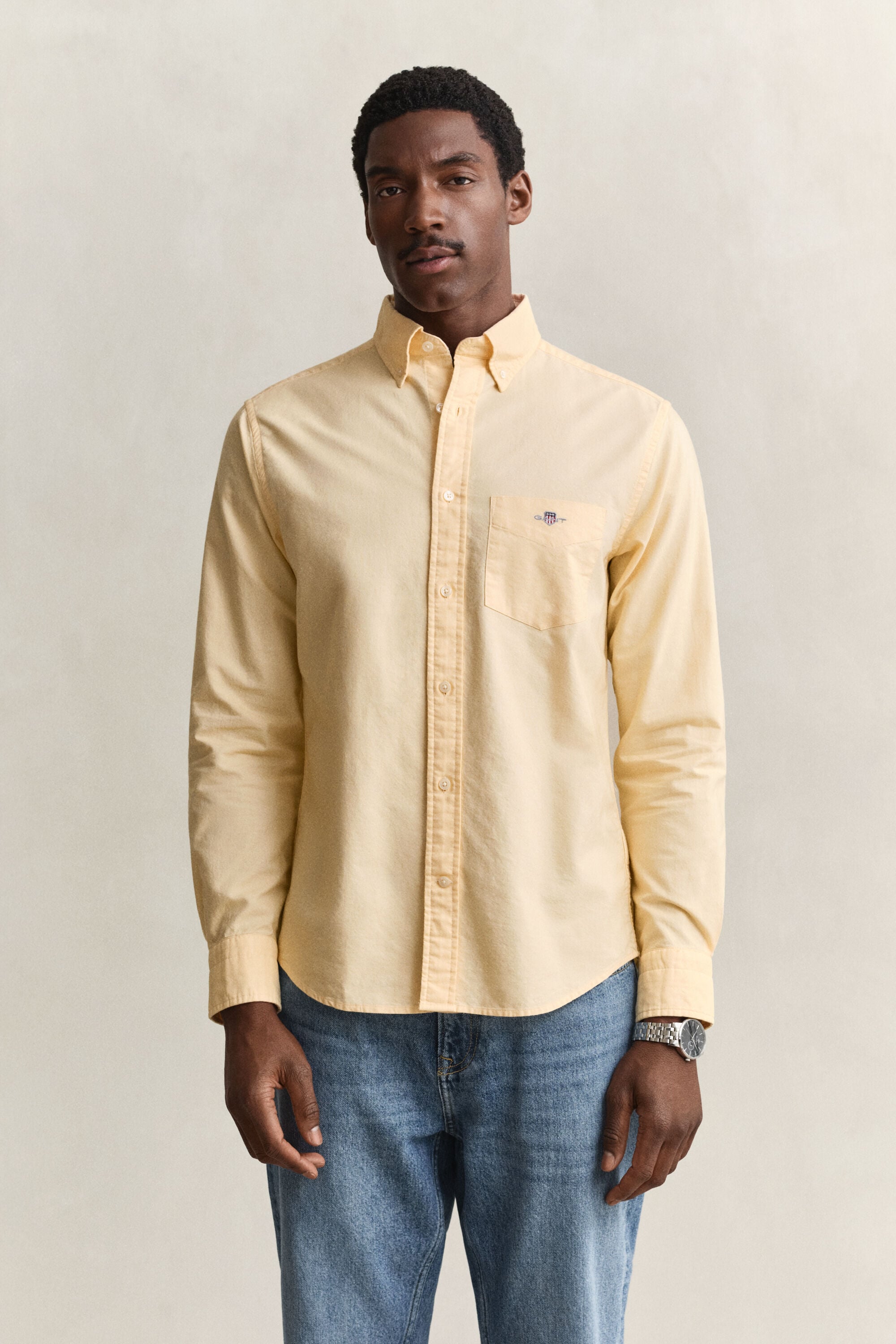 Camisa Oxford clássica regular fit