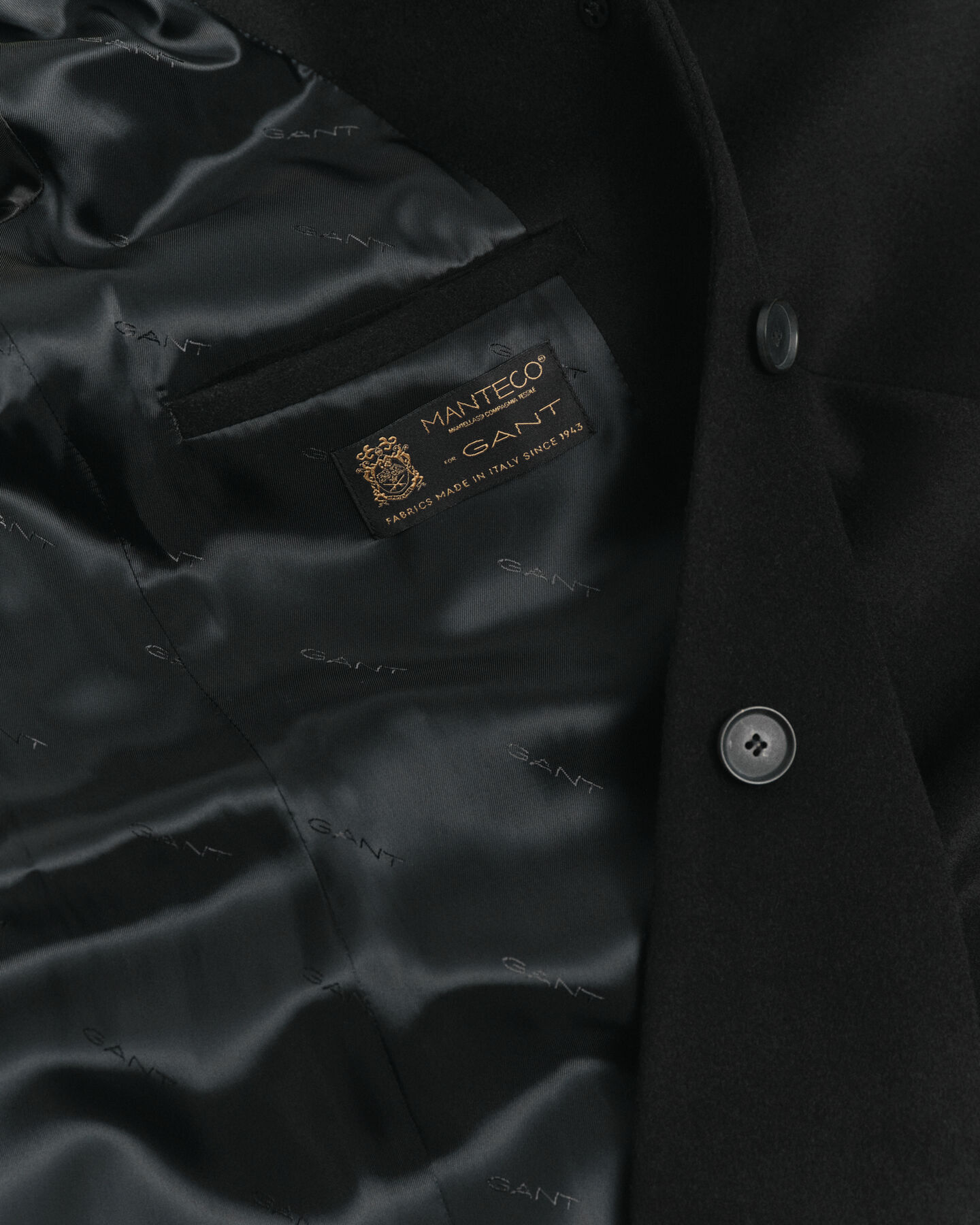 Sobretudo formal em mistura de lã Classic