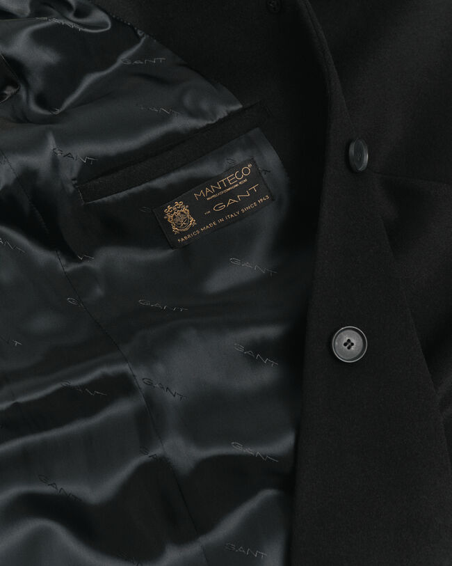 Sobretudo formal em mistura de lã Classic