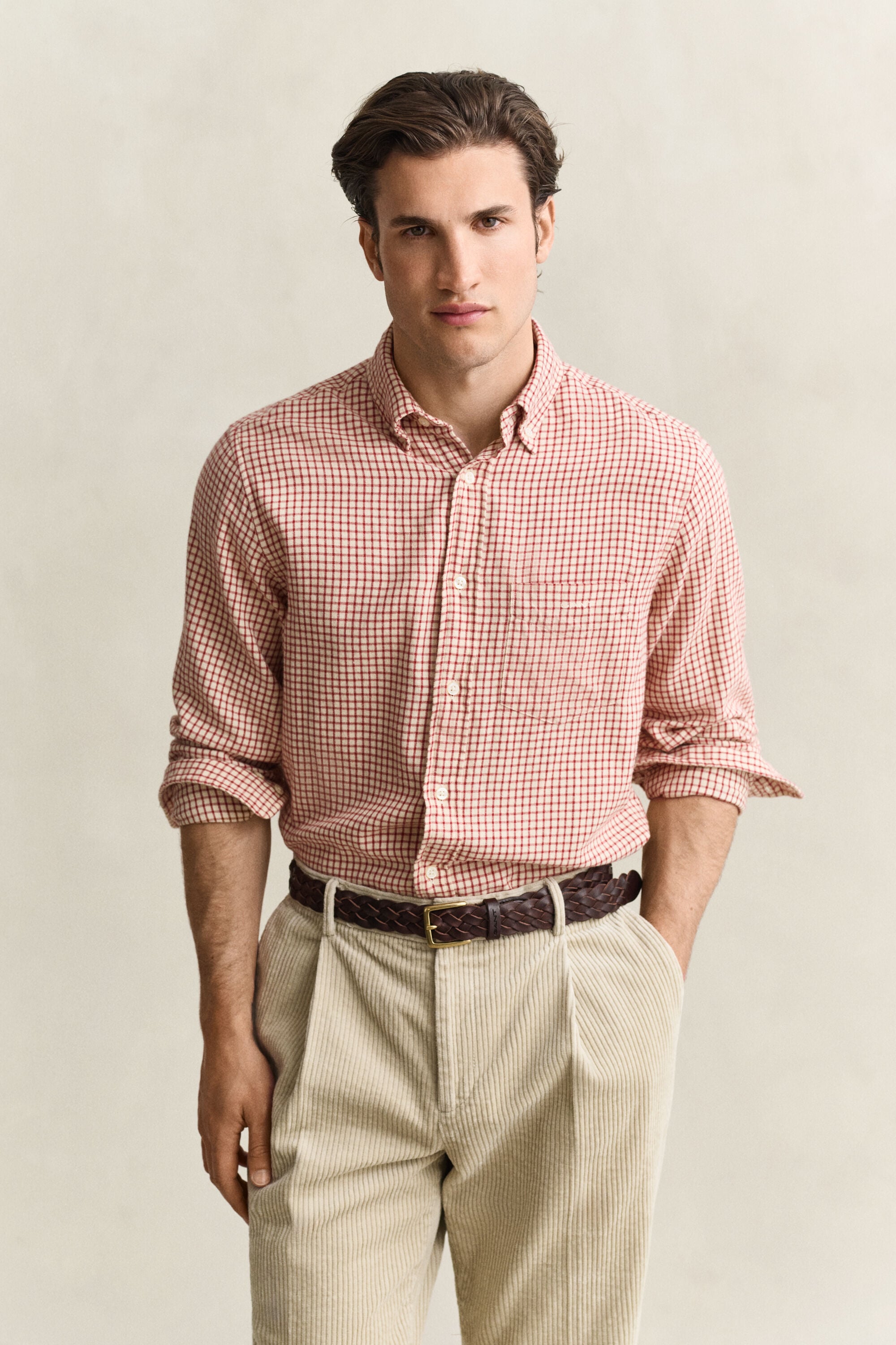 Camisa de flanela Windblown com padrão de xadrez