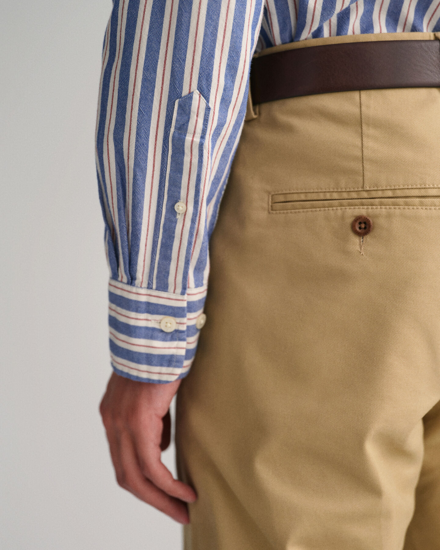 Camisa Oxford Archive às riscas corte normal