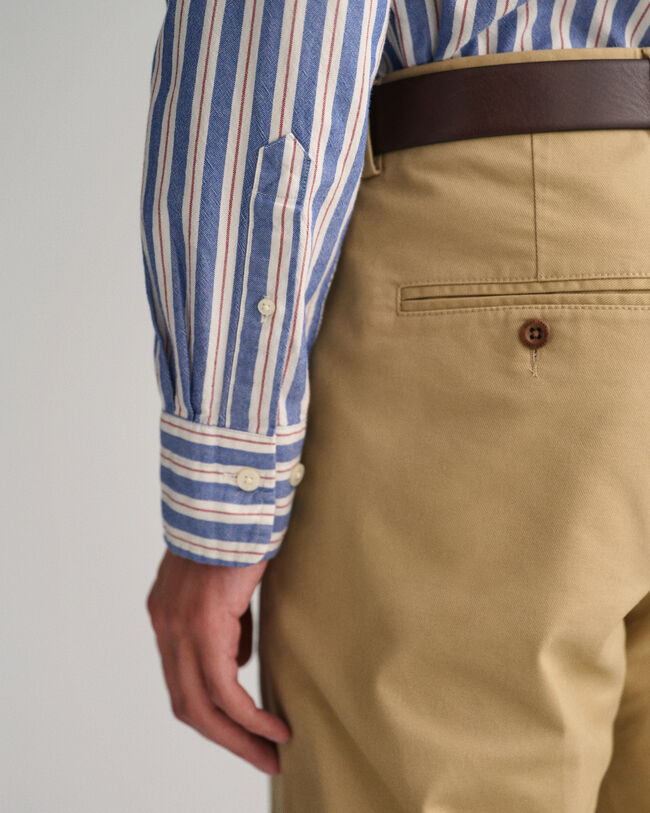 Camisa Oxford Archive às riscas corte normal