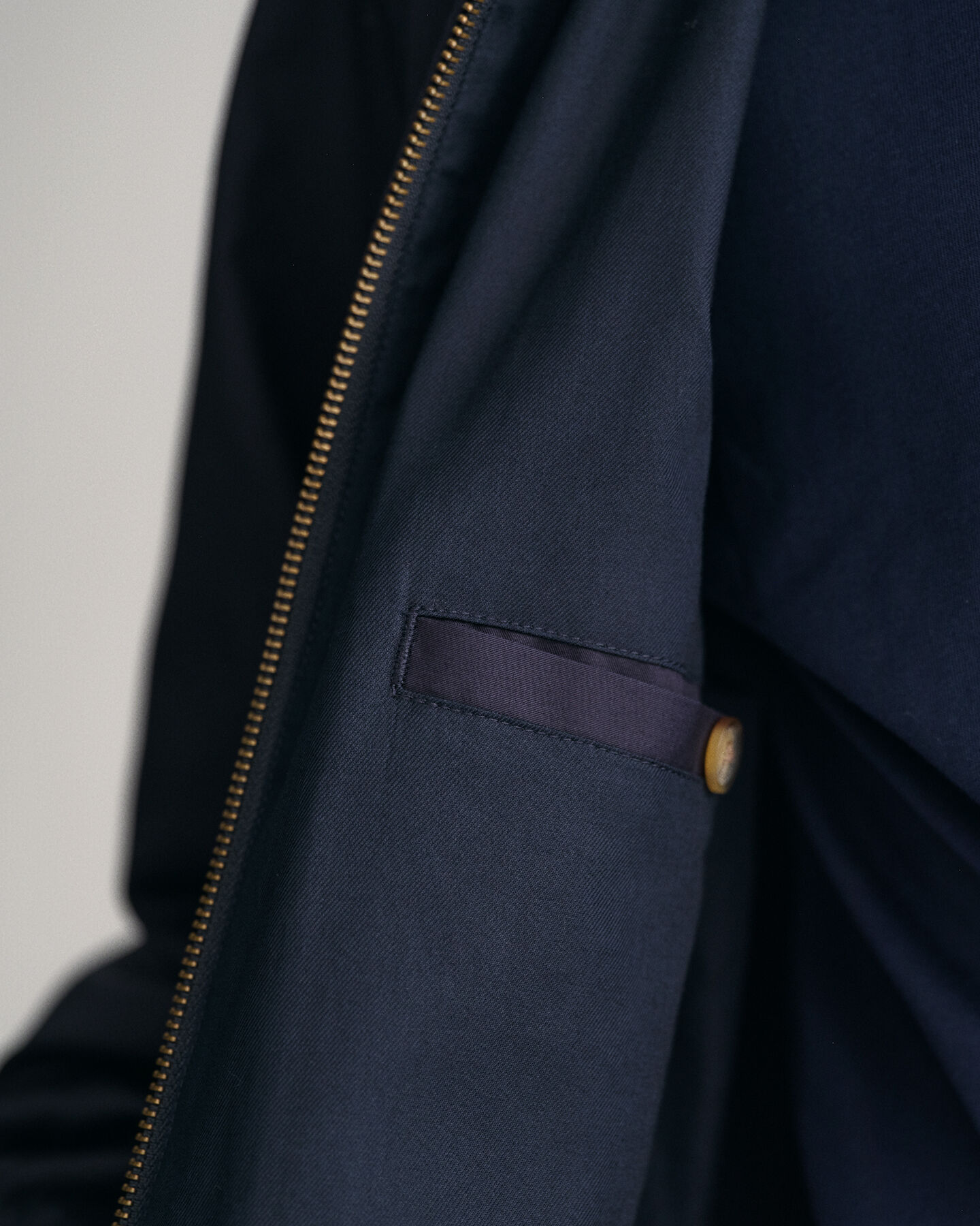 Casaco em algodão Harrington