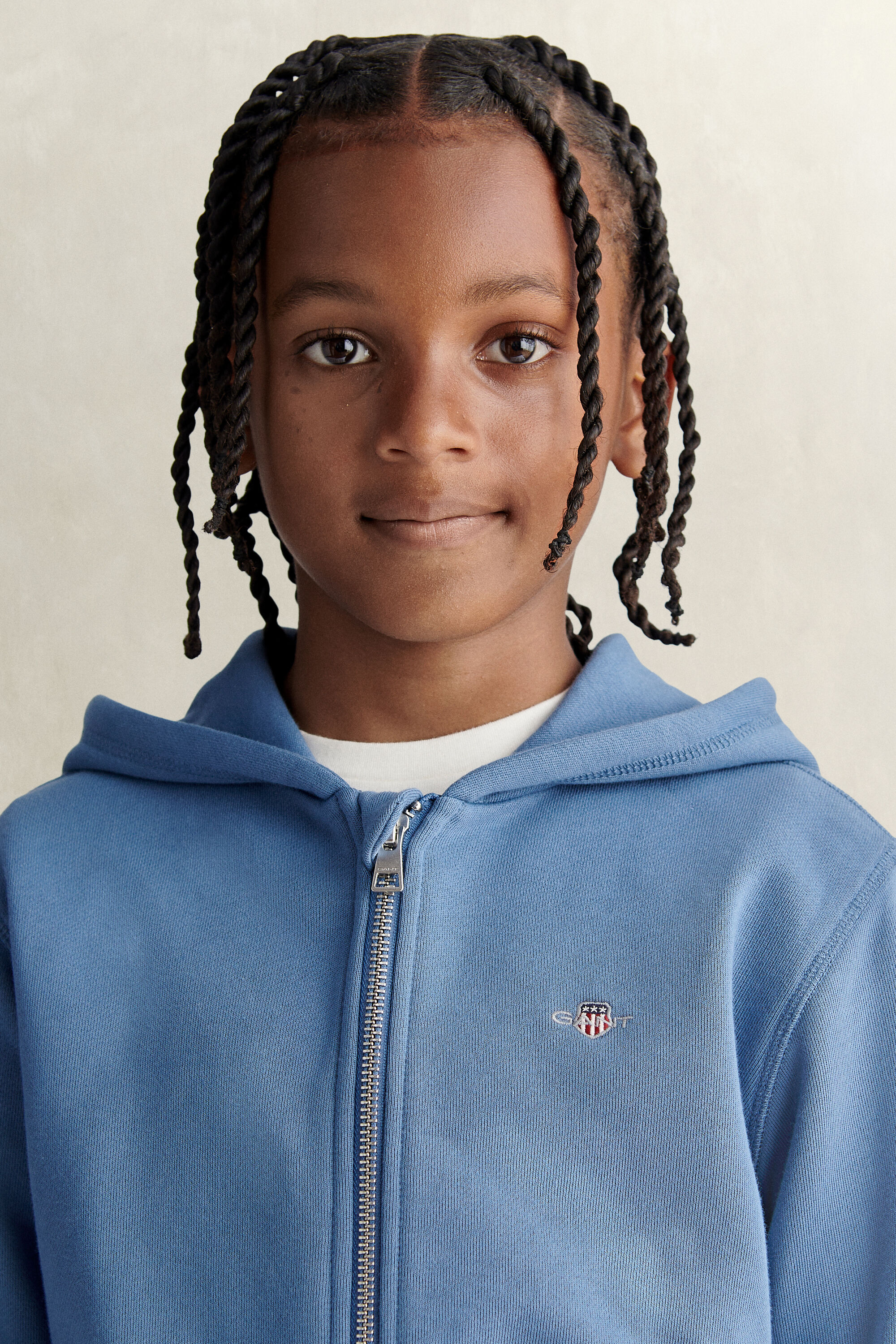 Sweatshirt com capuz e fecho de correr Shield Teens