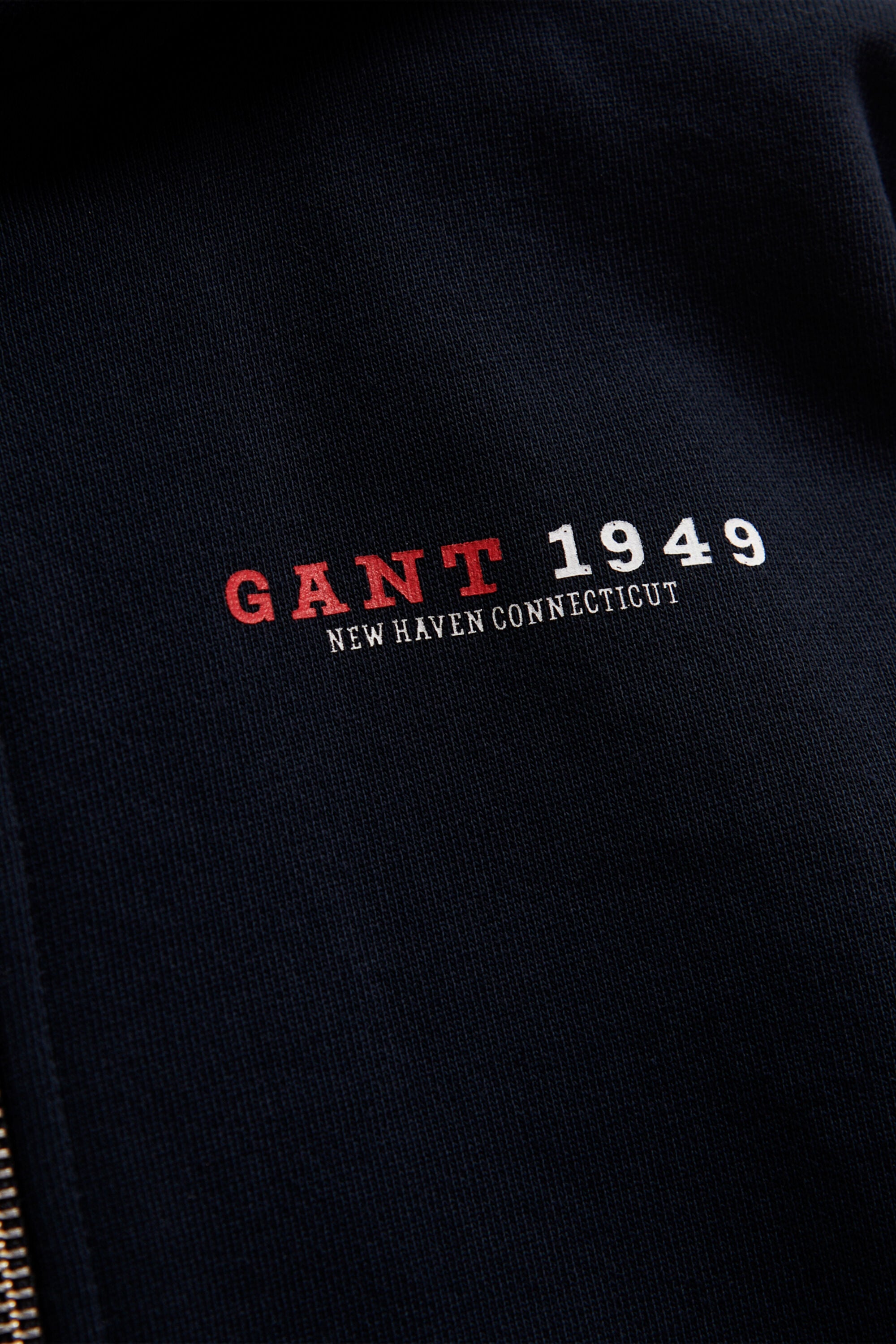 Sweatshirt com capuz e fecho Collegiate Graphic Boys