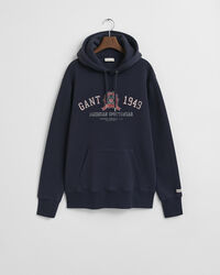 Sweatshirt com capuz Crest Graphic