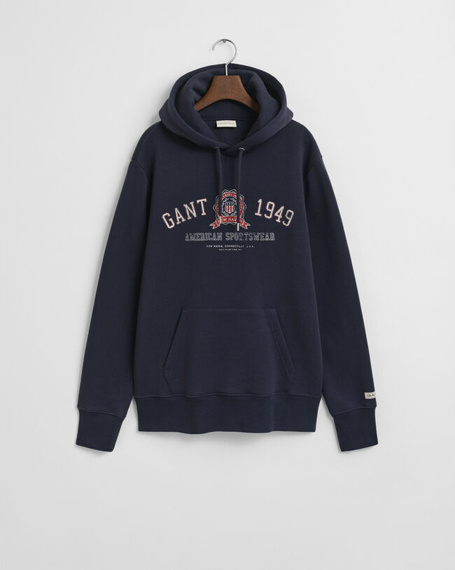 Sweatshirt com capuz Crest Graphic