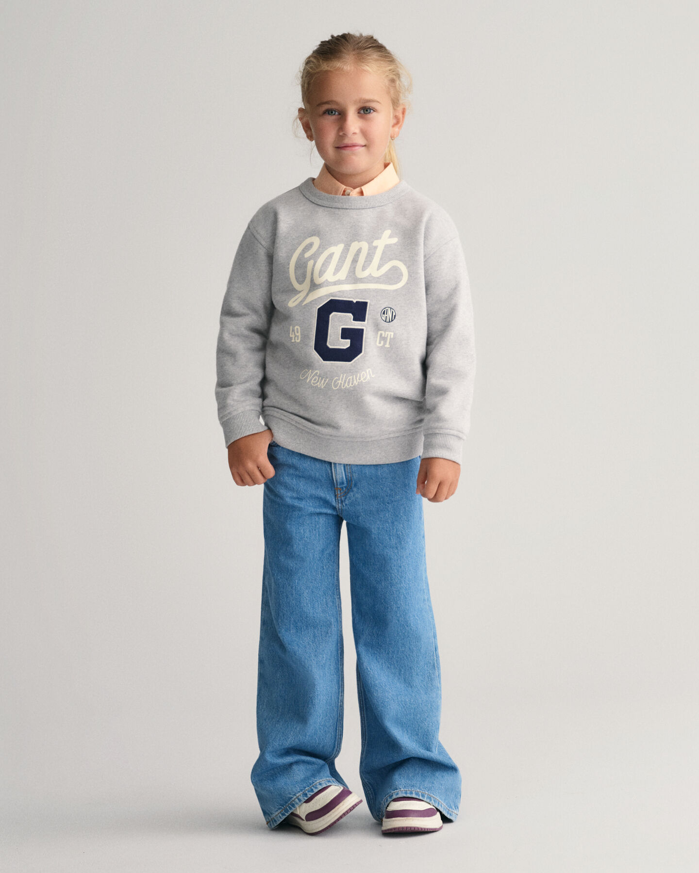 Sweatshirt com decote redondo Graphic Kids
