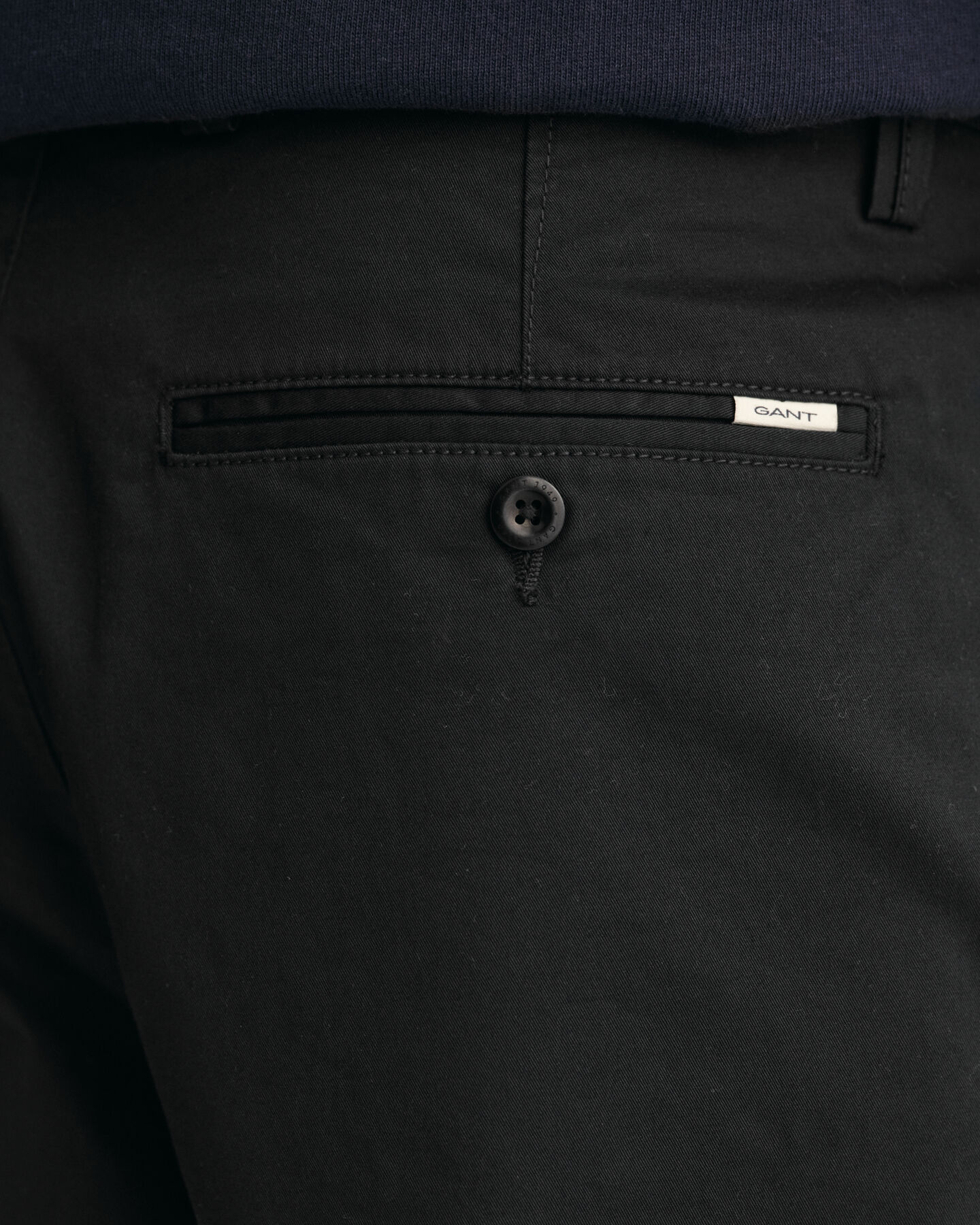 Calções em sarja relaxed fit