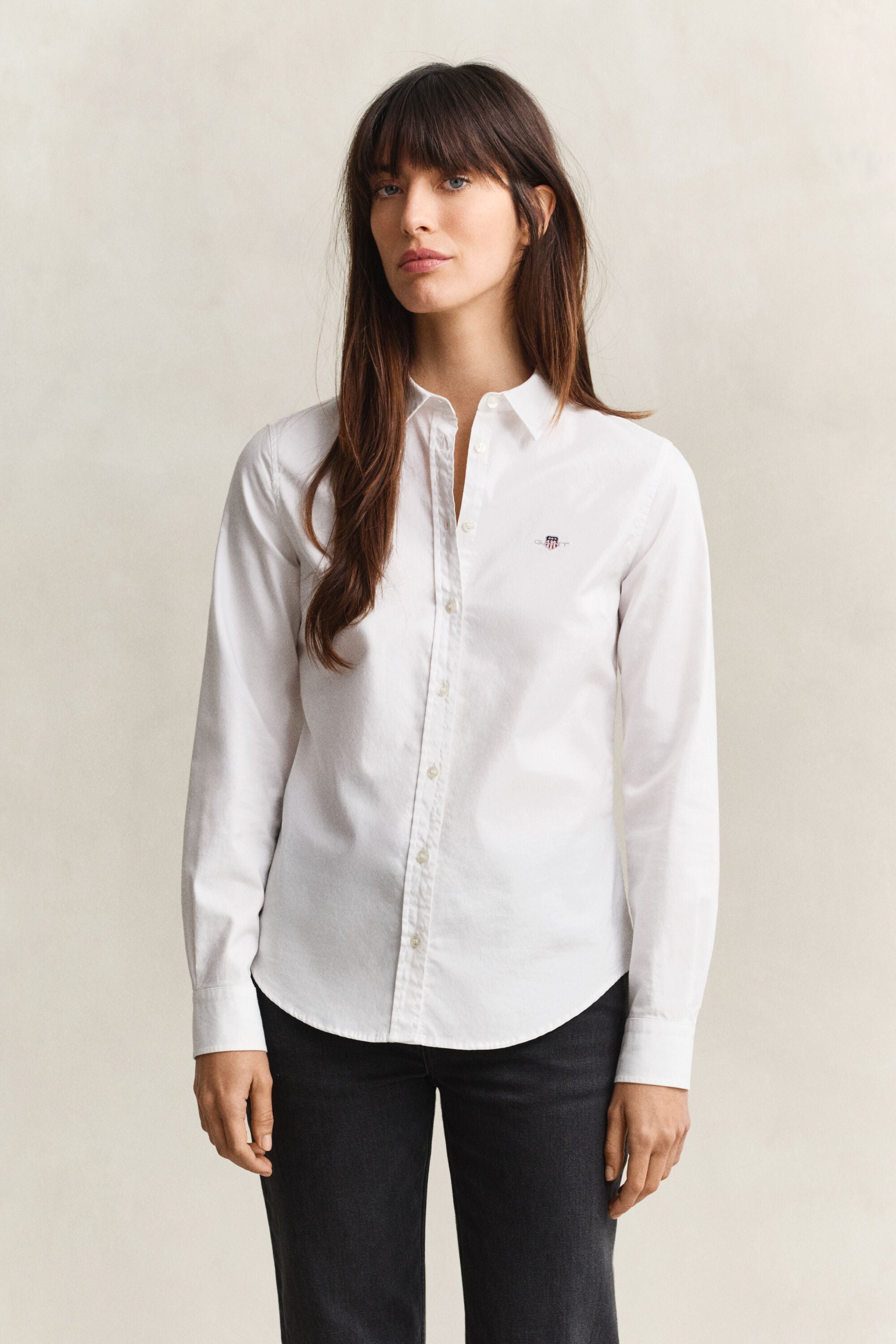 Camisa Oxford com elastano Classic slim fit