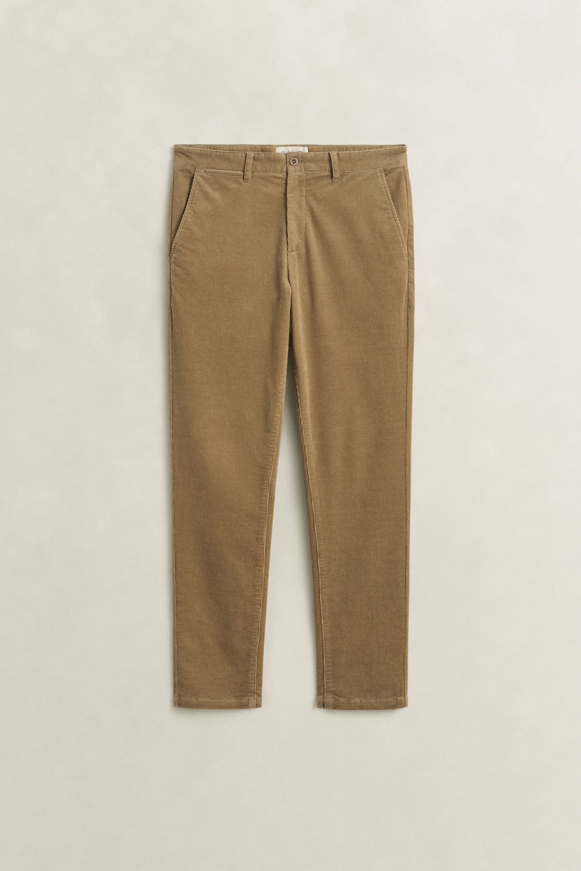 Calças chino de bombazina slim fit