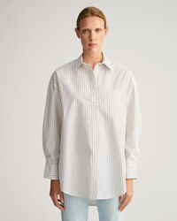 Camisa Pinstripe oversized