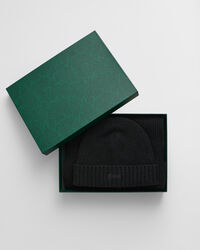 Conjunto de oferta com gorro e cachecol Script Graphic