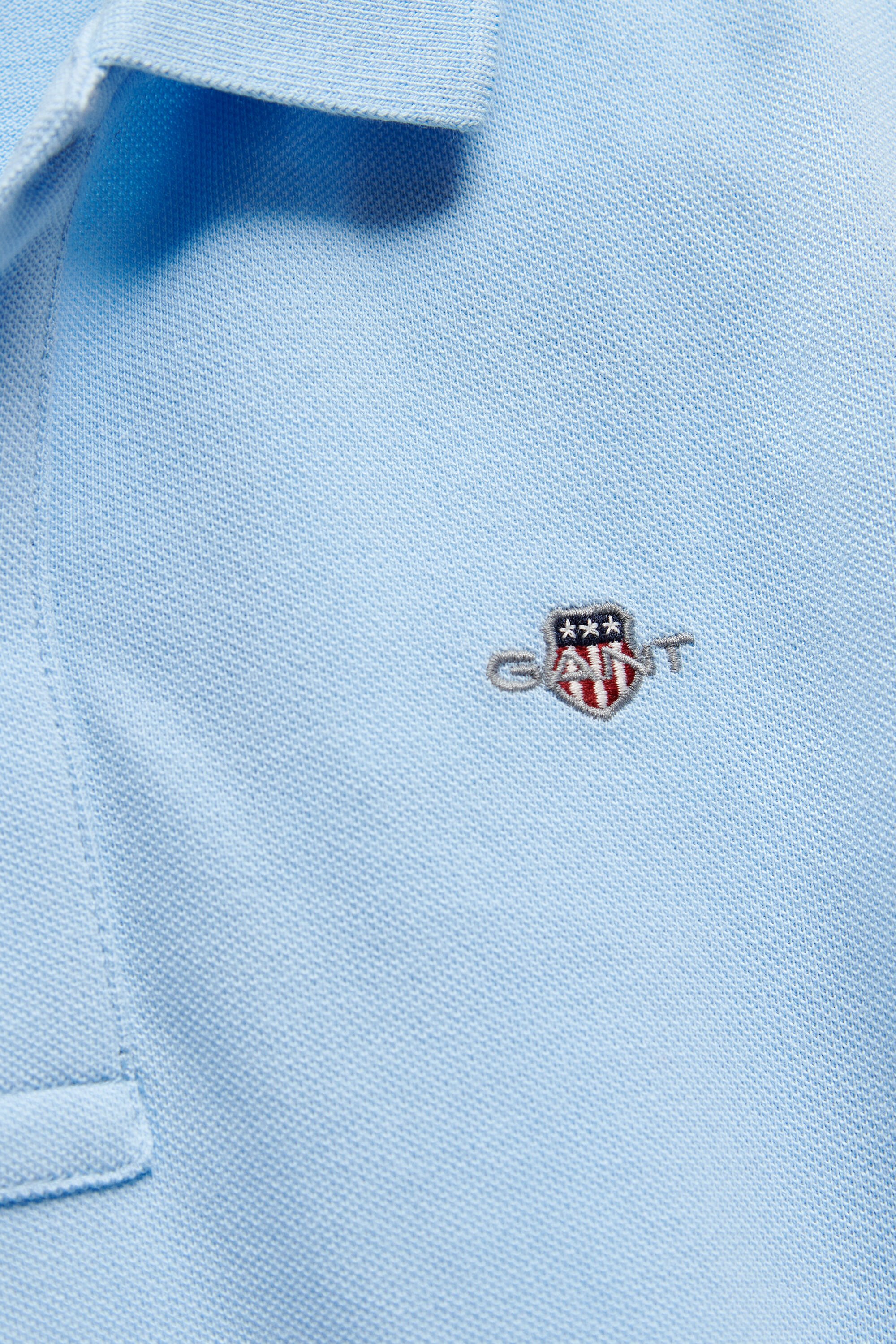 Polo em algodão piqué Shield Teens