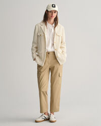 Casaco tipo blazer texturizado slim fit