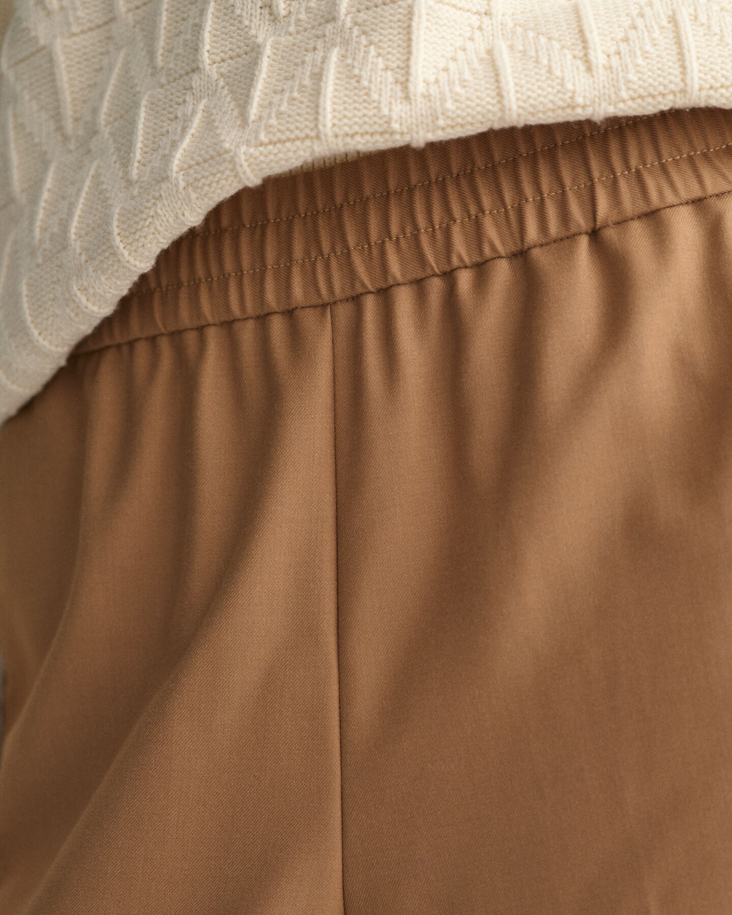 Calças Pull-On relaxed fit